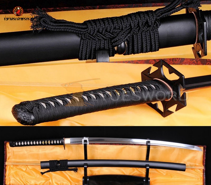41' Full Tang Blade Japanese Samurai Katana  1060 Carbon Steel Battle Ready 