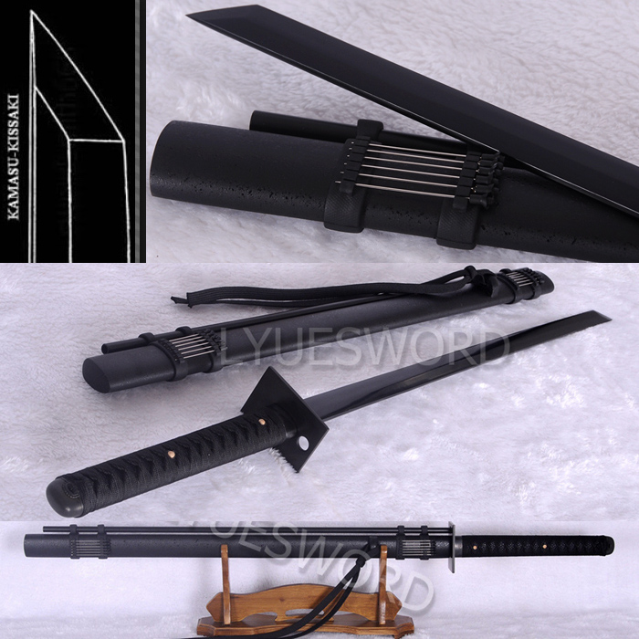 Details about Japanese Samurai Ninja Sword 1060 Carbon Steel Very