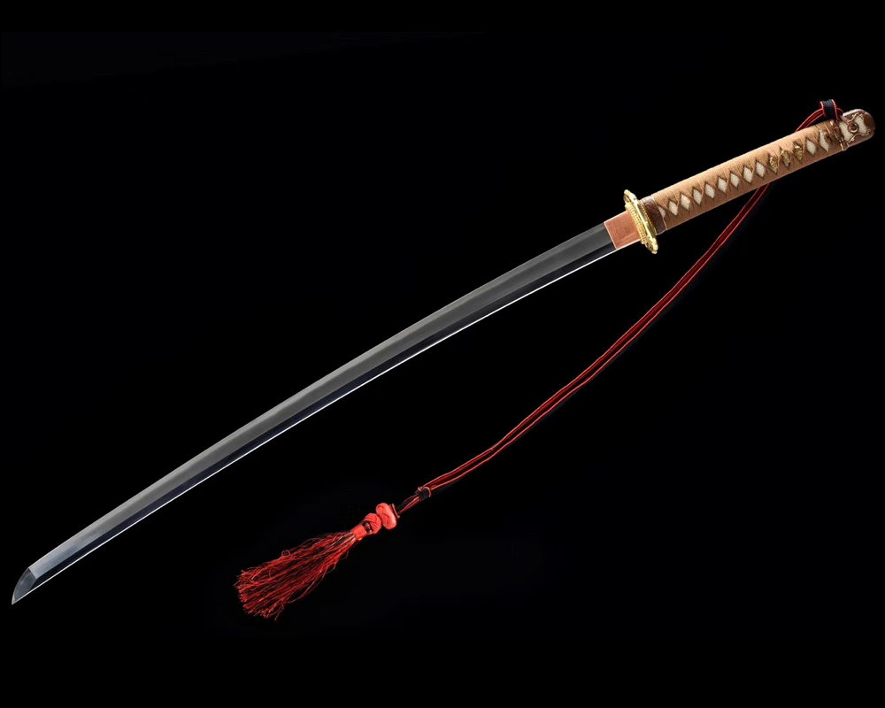 Japanese 98 Type Military Saber Sword Sharp Samurai Katana Damascus Folded Steel 